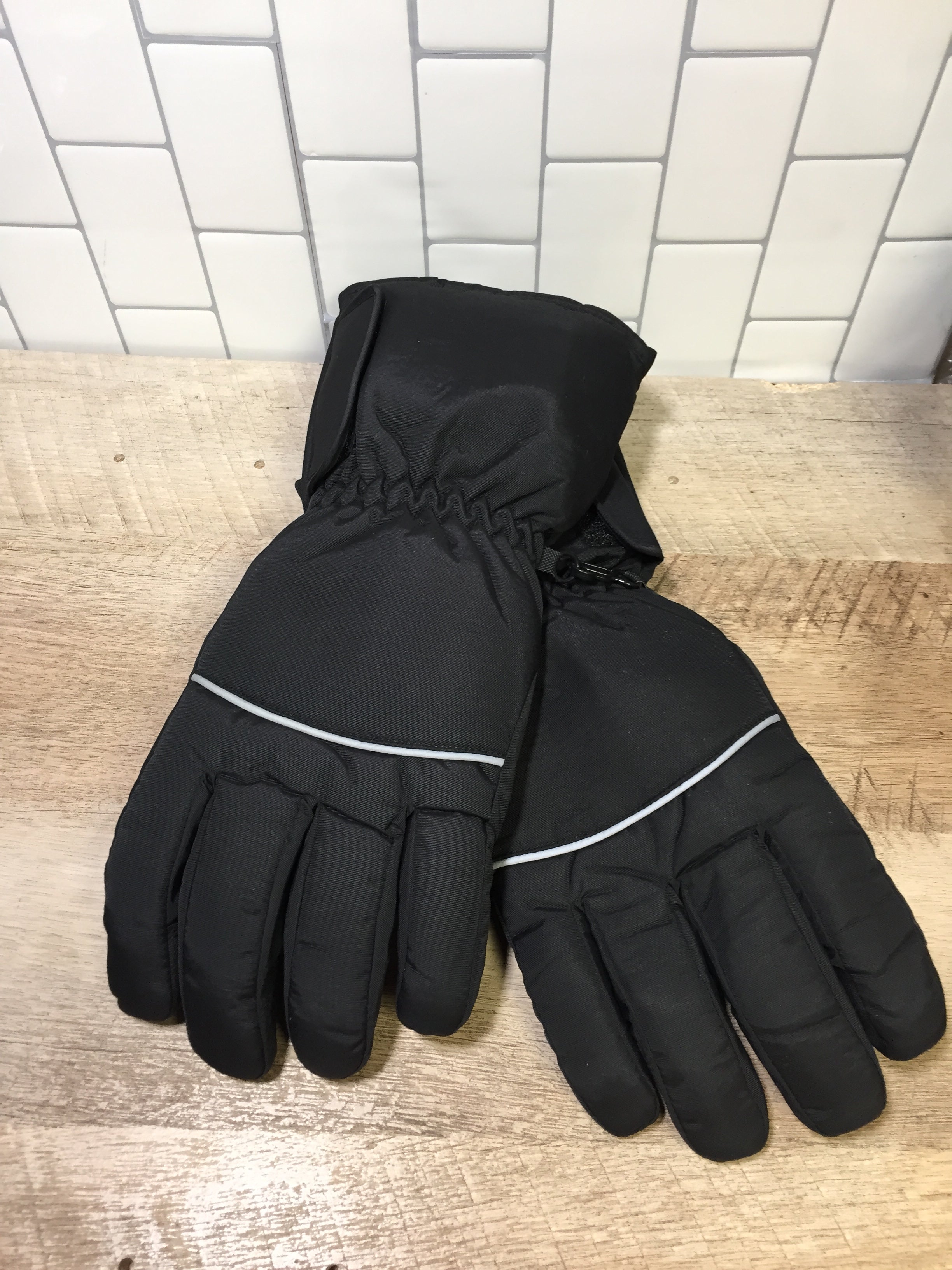 Rabbitroom Winter Electric Heated Gloves Battery Power Heating Gloves Black (6988308185271)